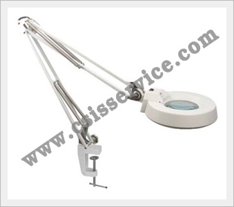 clamp magnifying lamp, โคมไฟแว่นขยายแบบหนีบโต๊ะ